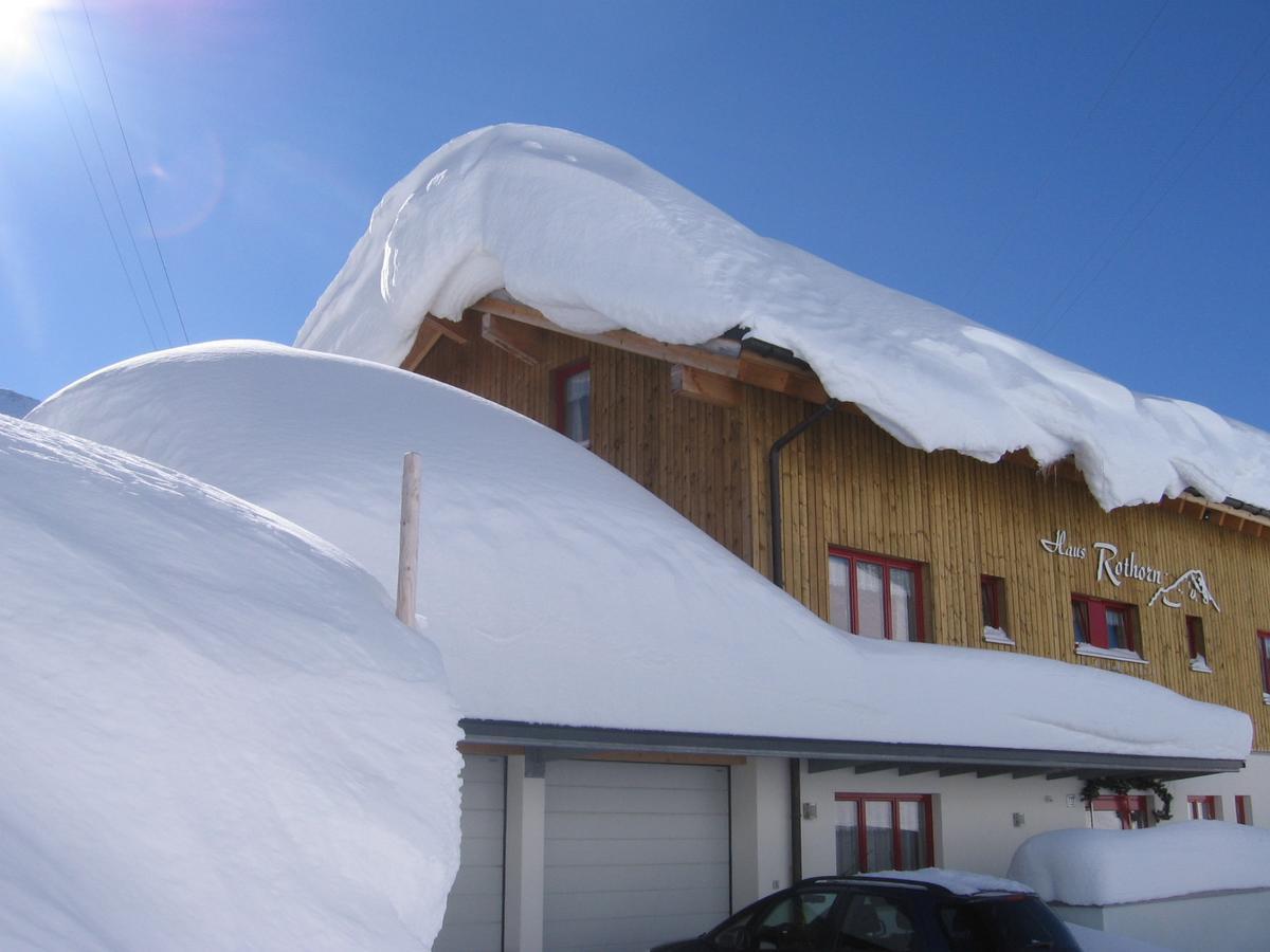 Haus Rothorn Διαμέρισμα Schröcken Εξωτερικό φωτογραφία
